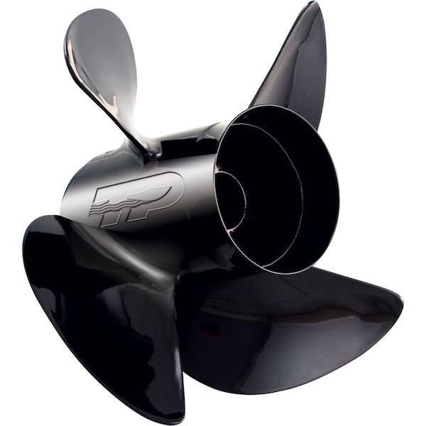 Turning Point Propellers 21431730 4-Blade Propeller 40-150 HP w 4.25" Gearcase-13.25" x 17" Right H Prop LE1/LE2-1317-4 21431730 - main